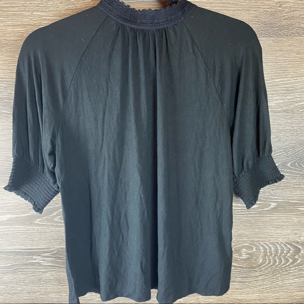 Lauren Ralph Lauren Mock Neck Top NWT - Picture 4 of 5
